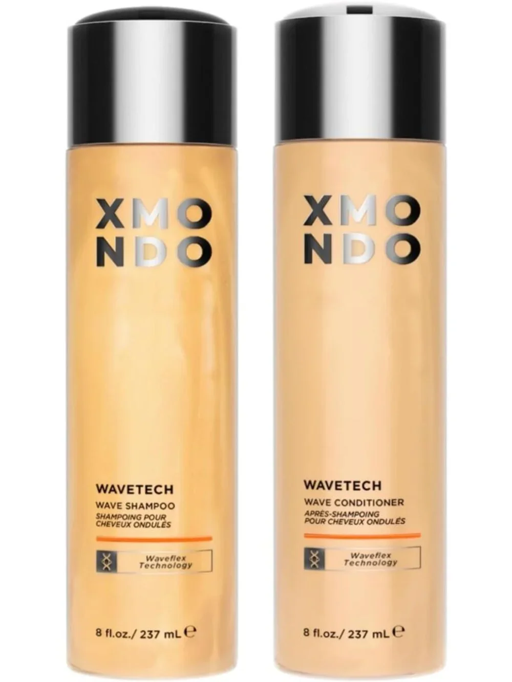 Vegan Wave Shampoo & Conditioner Set | Tame Frizz & Enhance Wavy Hair, 8oz Each